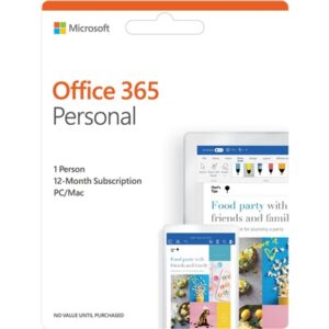 Microsoft Office 365 Personal (One year