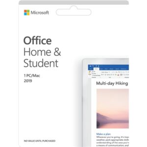Microsoft Office Home and Student 2019 for PC (One-Off Payment) £109
