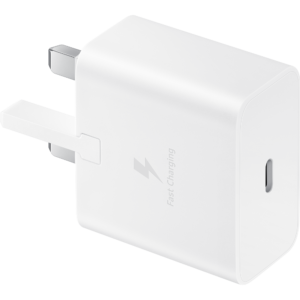 Samsung 15W Adaptive Fast Charger (USB C without Cable) in White (EP-T1510NWEGGB)