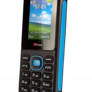 TTfone TT120 Dual Sim Vodafone Pay As You Go Mobile Phone (Blue)