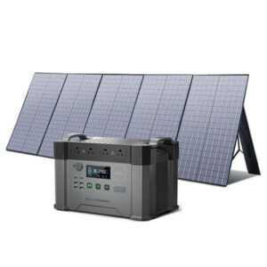 ALLPOWERS S2000 Portable Power Station + 400W Solar Panel.