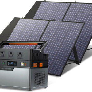 ALLPOWERS Solar Generator 1500W(ALLPOWERS 1500W + 2pcs SolarPanel 100W).