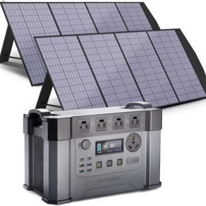 ALLPOWERS Solar Generator 2400W(ALLPOWERS 2400W + 2pcs SolarPanel 200W).