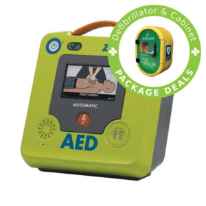 AED 3 Fully Automatic AED & Defibsafe2 Cabinet.