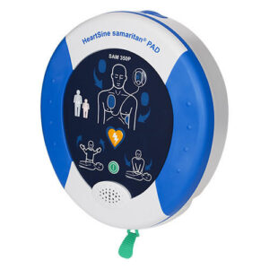 Heartsine Samaritan 350P Semi Automatic AED with Free Accessories.