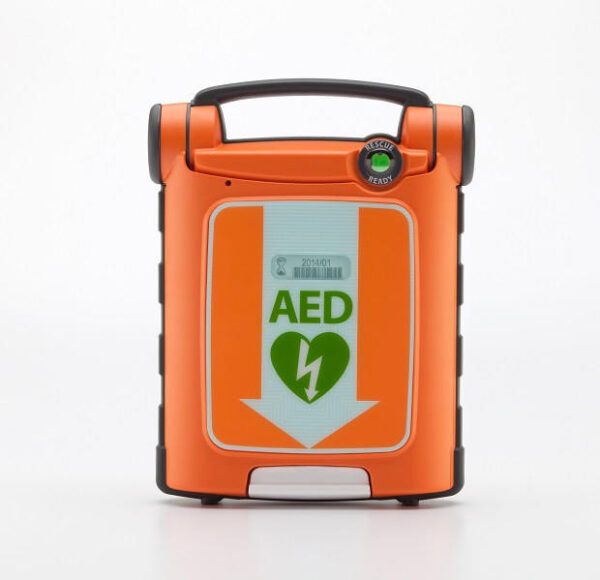 Powerheart G5 Semi Automatic AED (with 1 set of pads).