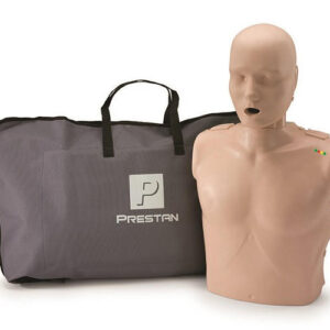 Prestan Professional Training Manikin Adult with CPR Monitor inc 10 Lung Bags.