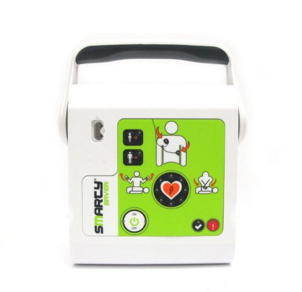 Smarty Saver Semi-Automatic Defibrillator.