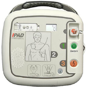 i-PAD SP1 semi-automatic AED by CU Medical.