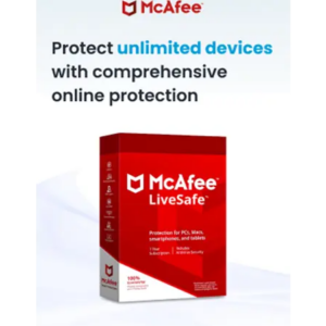 Lenovo McAfee® LiveSafe 36-Month Protection and Secure Password Management for Unlimited Devices GBP 120.00