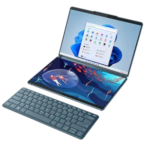 Lenovo Yoga Book 9i 13 (i7-Windows 11 Home-16GB-512GB) 13th Generation Intel® Core™ i7-1355U Processor (E-cores up to 3.70 GHz P-cores up to 5.00 GHz)/Windows 11 Home 64/512 GB SSD M.2 2242 PCIe Gen4 TLC GBP 2299.99