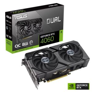 ASUS Dual GeForce RTX 4060 EVO OC Edition 8GB GDDR6 Graphics Card