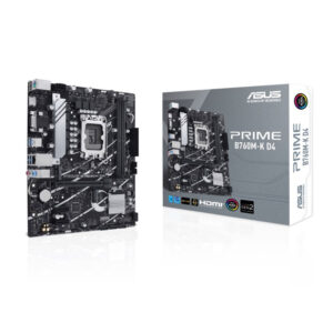 ASUS Prime B760M-K D4 an Intel B760 LGA 1700 mATX motherboard