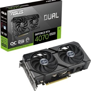 ASUS GeForce RTX 4070 SUPER Dual Evo OC 12GB GDDR6X Graphics Card