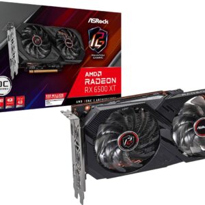 ASRock Radeon RX 6500 XT Phantom OC 4GB GDDR6 Graphics Card