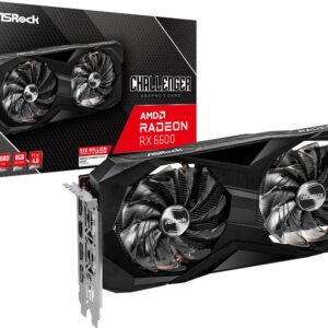 ASRock Radeon RX 6600 Challenger D 8GB Graphics Card