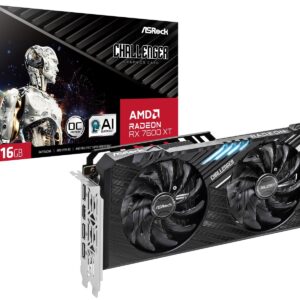 ASRock Radeon RX 7600 XT Challenger OC 16GB Graphics Card