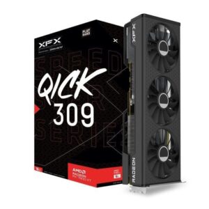 XFX Radeon RX 7600 XT Speedster QICK 309 16GB GDDR6 Graphics Card